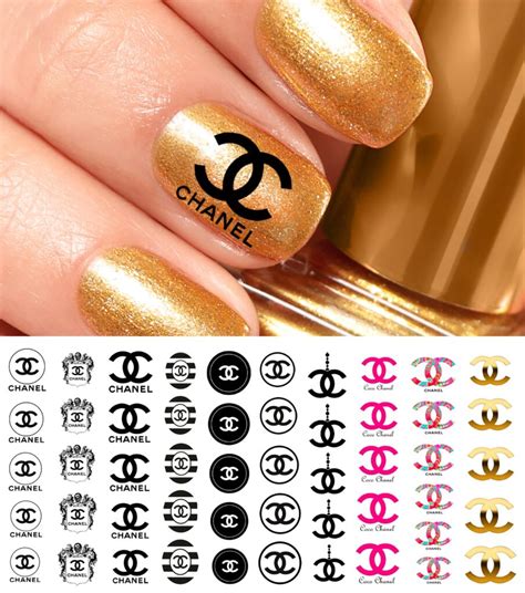 chanel nail stickers for sale